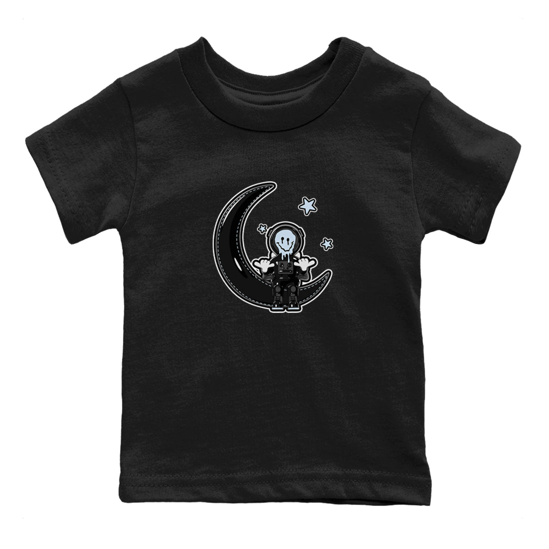 Air Jordan 11 Space Jam shirt to match jordans The Astronaut sneaker tees AJ11 Space Jam SNRT Sneaker Release Tees Baby Toddler Black 2 T-Shirt