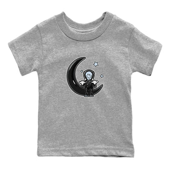 Air Jordan 11 Space shirt to match jordans The Astronaut sneaker tees AJ11 Black and Varsity Royal SNRT Sneaker Release Tees Baby Toddler Heather Grey 2 T-Shirt