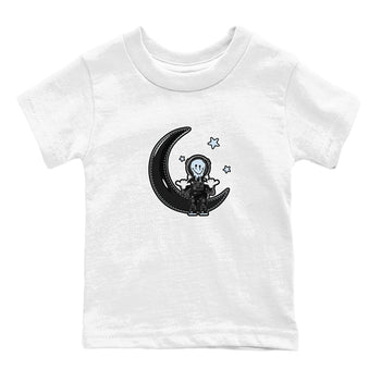 Air Jordan 11 Space shirt to match jordans The Astronaut sneaker tees AJ11 Black and Varsity Royal SNRT Sneaker Release Tees Baby Toddler White 2 T-Shirt