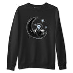 Air Jordan 11 Space shirt to match jordans The Astronaut sneaker tees AJ11 Black and Varsity Royal SNRT Sneaker Release Tees Unisex Black 2 T-Shirt