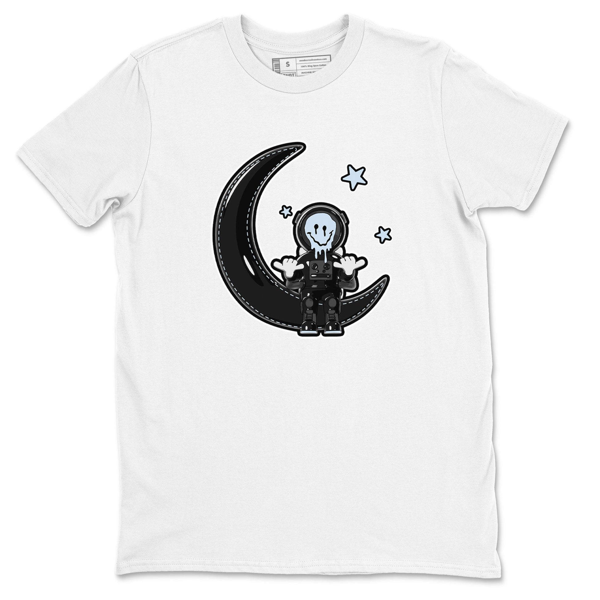 Air Jordan 11 Space shirt to match jordans The Astronaut sneaker tees AJ11 Black and Varsity Royal SNRT Sneaker Release Tees Unisex White 2 T-Shirt