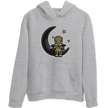 Air Jordan 4 Medium Olive shirt to match jordans The Astronaut sneaker tees AJ4 Medium Olive SNRT Sneaker Release Tees Unisex Heather Grey 2 T-Shirt