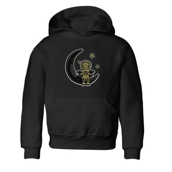 Air Jordan 4 Medium Olive shirt to match jordans The Astronaut sneaker tees AJ4 Medium Olive SNRT Sneaker Release Tees Baby Toddler Black 2 T-Shirt