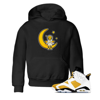 Air Jordan 6 Yellow Ochre shirt to match jordans The Astronaut sneaker tees AJ6 Yellow Ochre SNRT Sneaker Release Tees Baby Toddler Black 1 T-Shirt