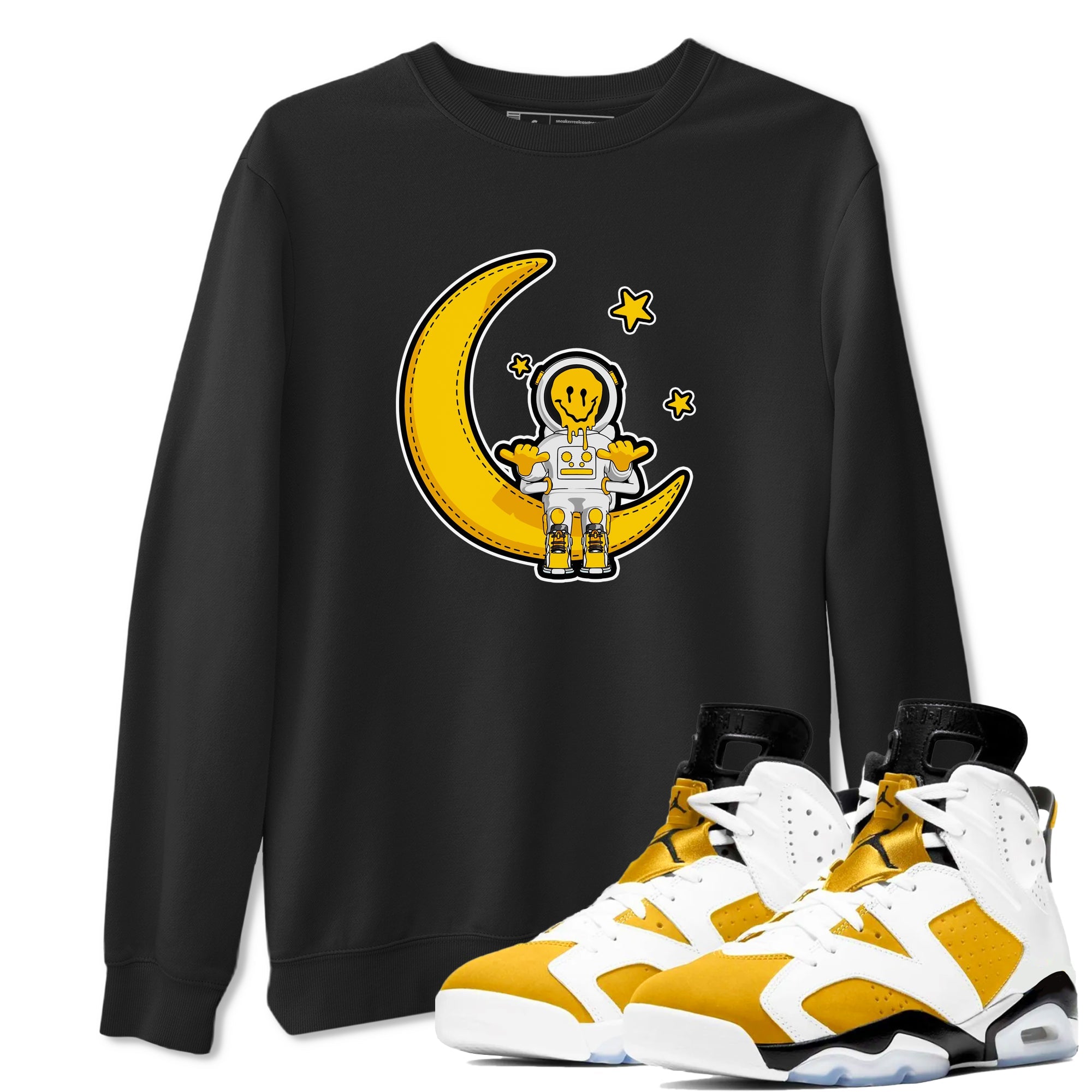 jordan black and yellow shirt