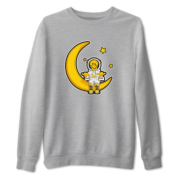 Air Jordan 6 Yellow Ochre shirt to match jordans The Astronaut sneaker tees AJ6 Yellow Ochre SNRT Sneaker Release Tees Unisex Heather Grey 2 T-Shirt