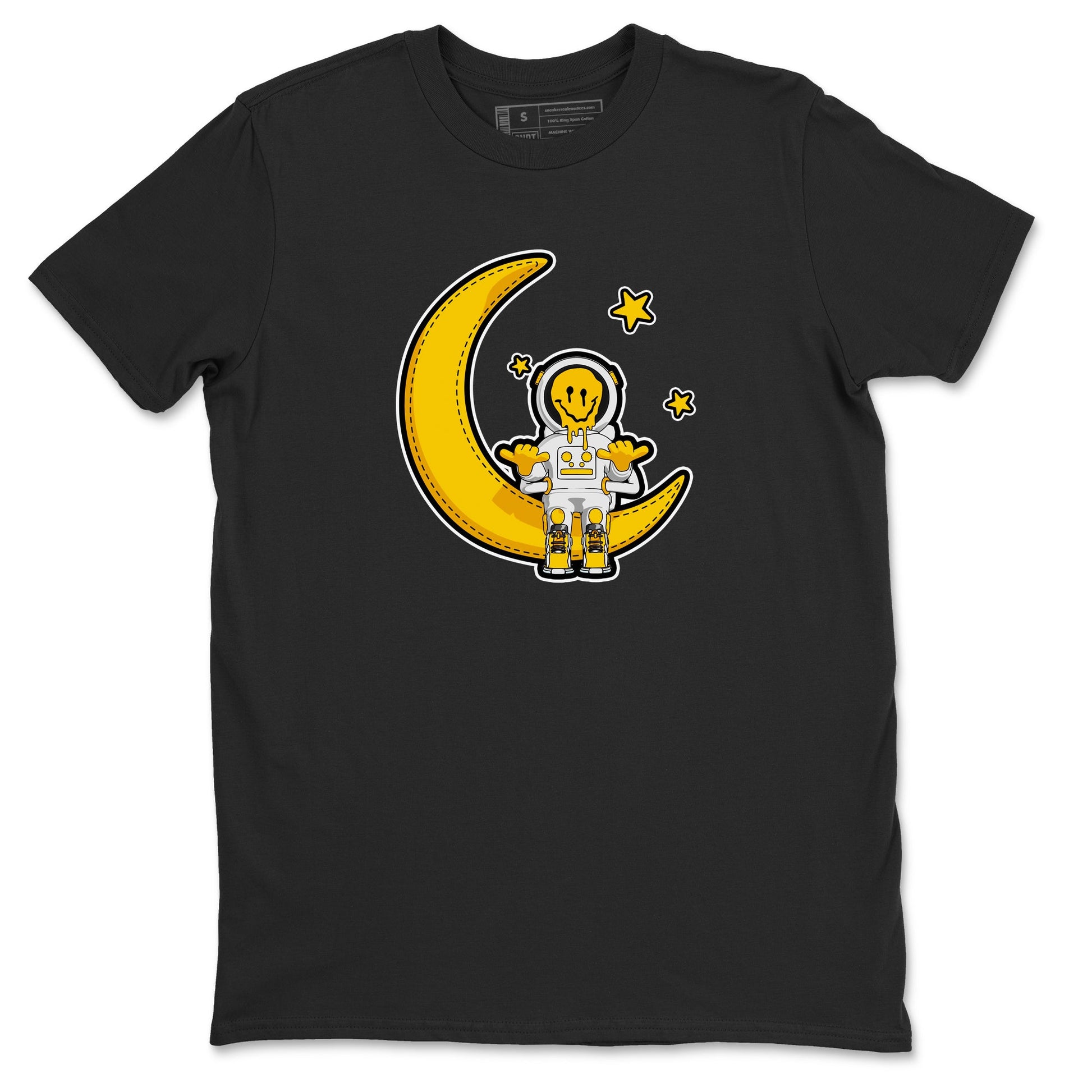 Air Jordan 6 Yellow Ochre shirt to match jordans The Astronaut sneaker tees AJ6 Yellow Ochre SNRT Sneaker Release Tees Unisex Black 2 T-Shirt