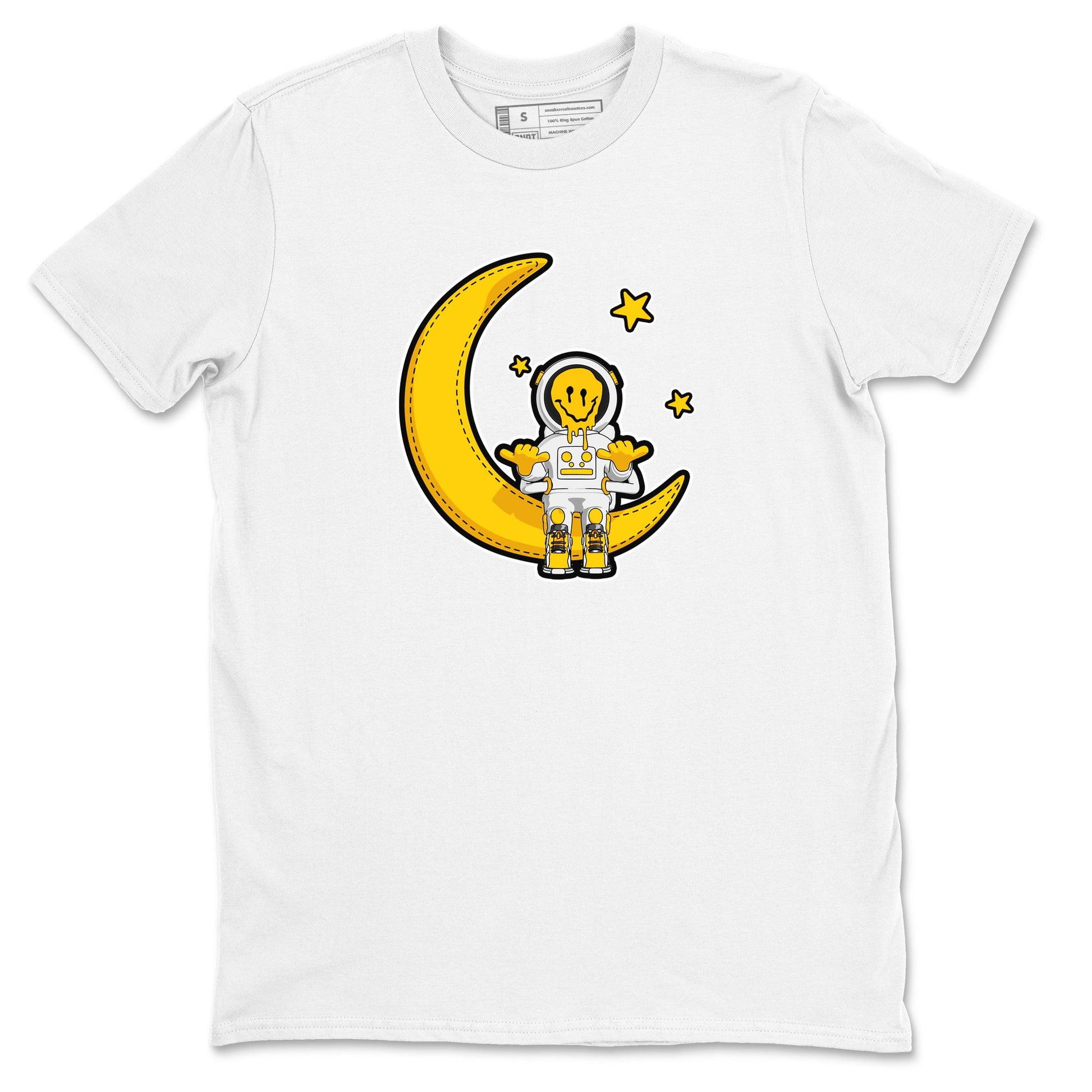 Air Jordan 6 Yellow Ochre shirt to match jordans The Astronaut sneaker tees AJ6 Yellow Ochre SNRT Sneaker Release Tees Unisex White 2 T-Shirt