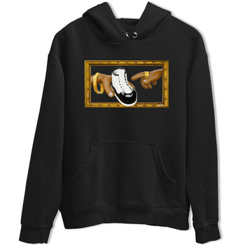 Air Jordan 11 Gratitude shirt to match jordans The Creation Of Adam sneaker tees AJ11 Gratitude SNRT Sneaker Release Tees Unisex Black 2 T-Shirt