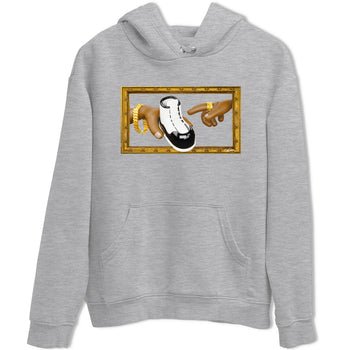 Air Jordan 11 Gratitude shirt to match jordans The Creation Of Adam sneaker tees AJ11 Gratitude SNRT Sneaker Release Tees Unisex Heather Grey 2 T-Shirt