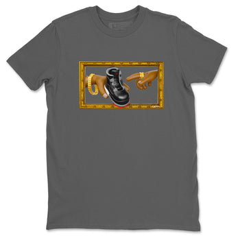 4s Bred Reimagined shirt to match jordans The Creation Of Adam sneaker tees Air Jordan 4 Bred Reimagined SNRT Sneaker Release Tees unisex cotton Cool Grey 2 crew neck shirt