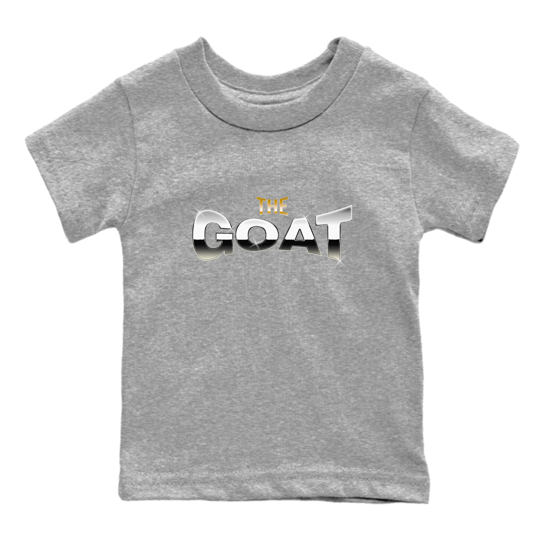 Air Jordan 11 Gratitude shirt to match jordans The Goat sneaker tees AJ11 Gratitude SNRT Sneaker Release Tees Baby Toddler Heather Grey 2 T-Shirt