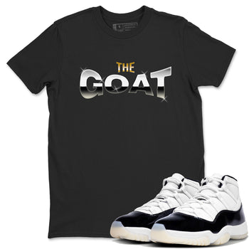 Air Jordan 11 Gratitude shirt to match jordans The Goat sneaker tees AJ11 Gratitude SNRT Sneaker Release Tees Unisex Black 1 T-Shirt