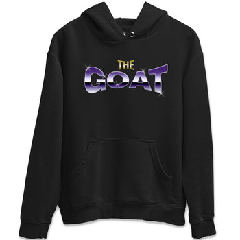 Air Jordan 12 Field Purple Sneaker Match Tees The Goat Sneaker Tees AJJordan 12 Lakers Sneaker Release Tees Unisex Shirts Black 2