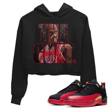 Jordan 12 Super Bowl Sneaker Match Tees The Goat Sneaker Tees Jordan 12 Super Bowl Sneaker Release Tees Women's Shirts