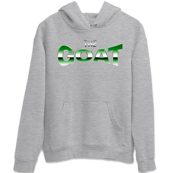Air Jordan 3 Lucky Green Sneaker Match Tees The GOAT Sneaker Tees AJ3 Lucky Green Sneaker Release Tees Unisex Shirts Heather Grey 2