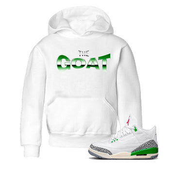 Air Jordan 3 Lucky Green Sneaker Match Tees The GOAT Sneaker Tees AJ3 Lucky Green Sneaker Release Tees  White 1