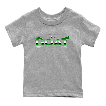 Air Jordan 3 Lucky Green Sneaker Match Tees The GOAT Sneaker Tees AJ3 Lucky Green Sneaker Release Tees  Heather Grey 2