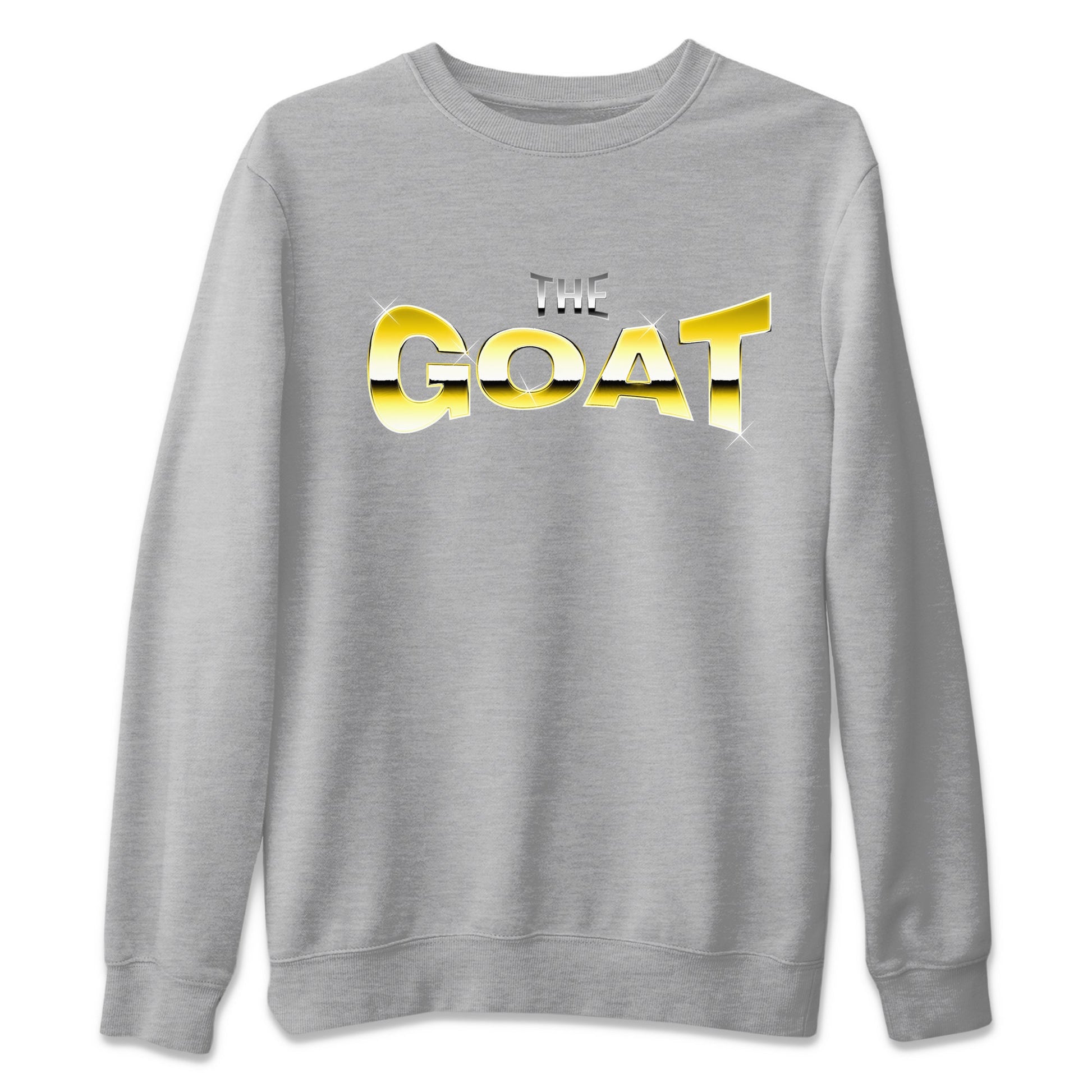 Air Jordan 4 Thunder Sneaker Match Tees The Goat Sneaker Tees AJ4 Thunder Jumpman Sneaker Release Tees Unisex Shirts Heather Grey 2