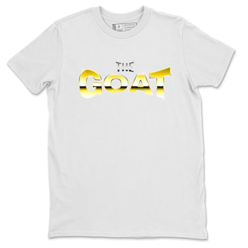 Air Jordan 4 Thunder Sneaker Match Tees The Goat Sneaker Tees AJ4 Thunder Jumpman Sneaker Release Tees Unisex Shirts White 2
