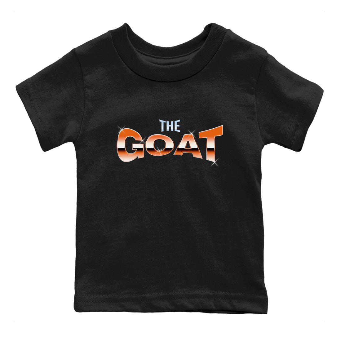 Crazy 8 Team Orange shirt to match jordans The Goat sneaker tees Adidas Crazy 8 Team Orange SNRT Sneaker Release Tees Baby Toddler Black 2 T-Shirt