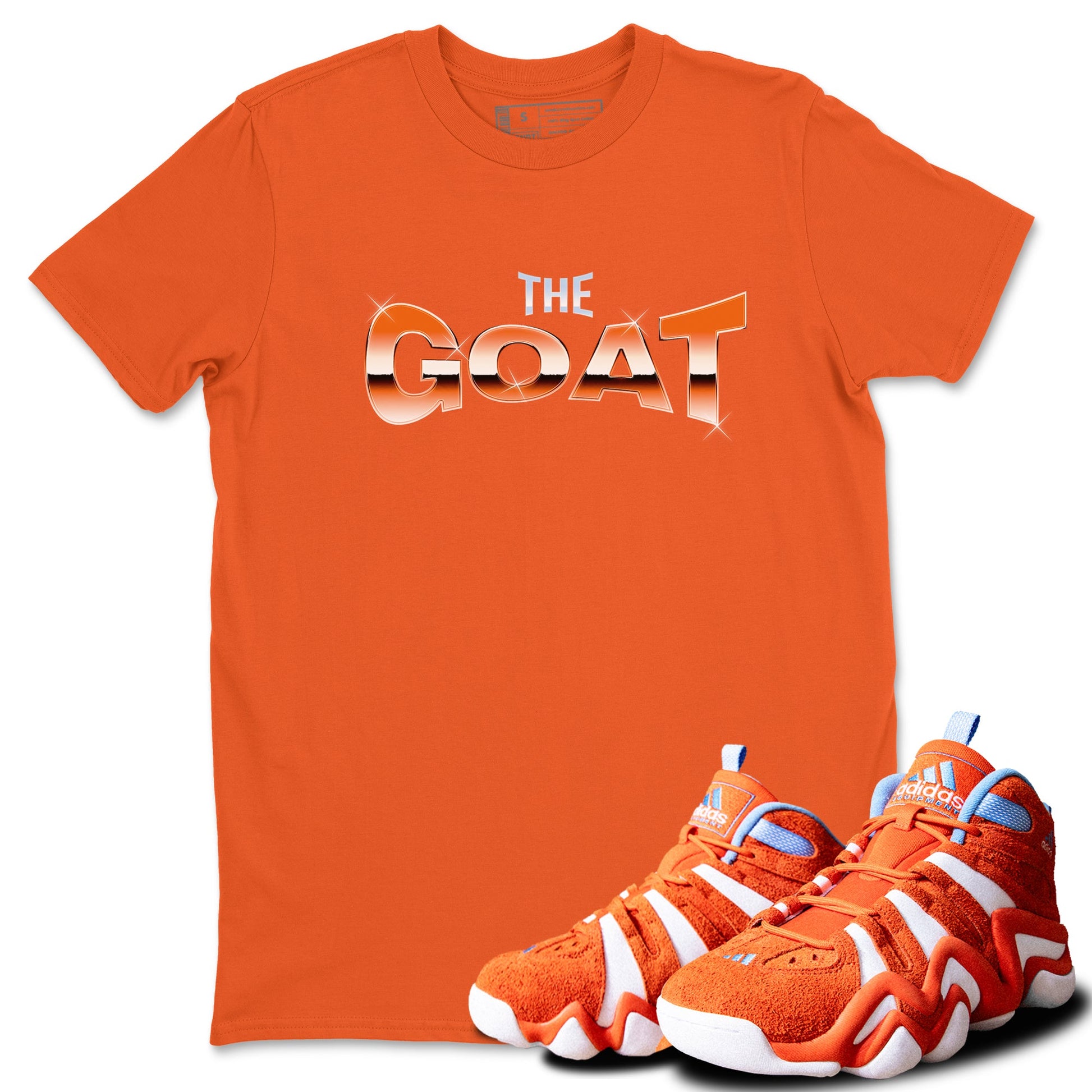 Crazy 8 Team Orange shirt to match jordans The Goat sneaker tees Adidas Crazy 8 Team Orange SNRT Sneaker Release Tees Unisex Orange 1 T-Shirt