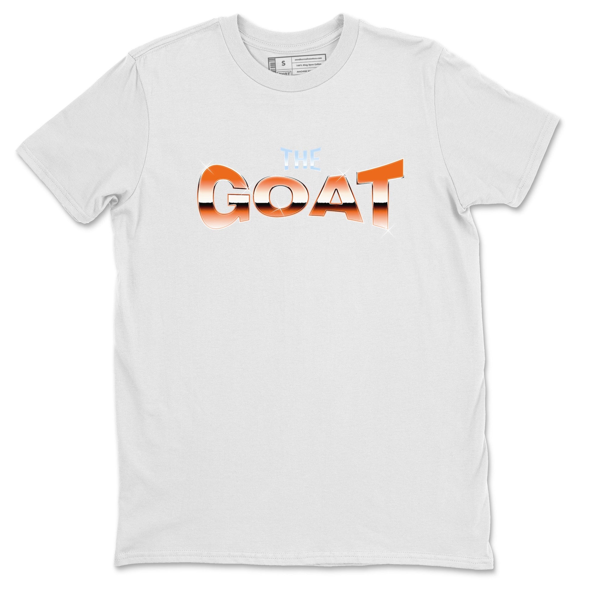 Crazy 8 Team Orange shirt to match jordans The Goat sneaker tees Adidas Crazy 8 Team Orange SNRT Sneaker Release Tees Unisex White 2 T-Shirt