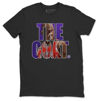 Jordan 13 Court Purple Sneaker Match Tees The Goat Sneaker Tees Jordan 13 Court Purple Sneaker Release Tees Unisex Shirts