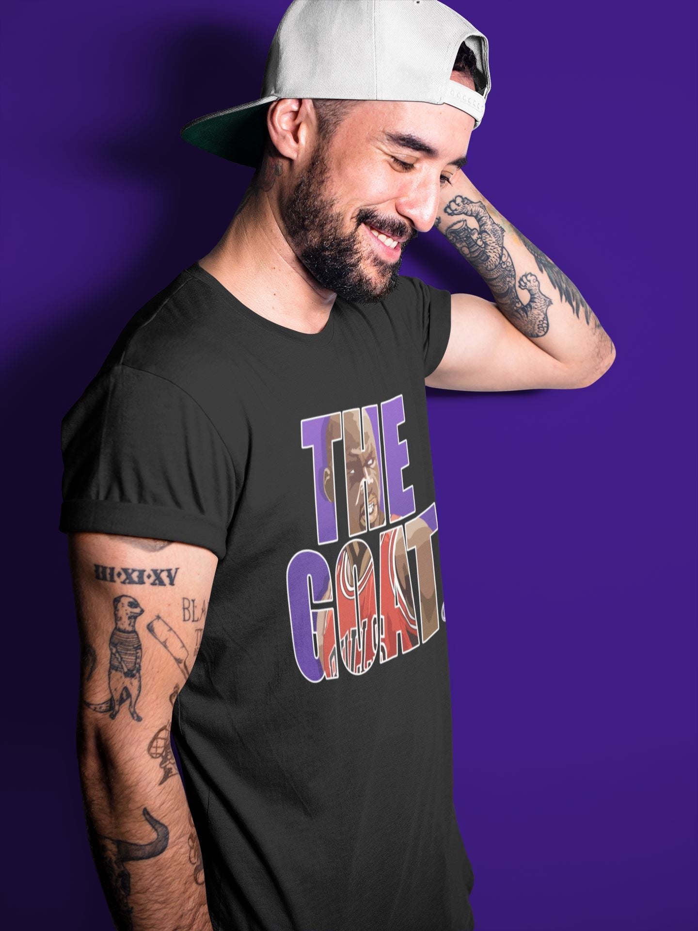Jordan 13 Court Purple Sneaker Match Tees The Goat Sneaker Tees Jordan 13 Court Purple Sneaker Release Tees Unisex Shirts