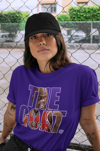 Jordan 13 Court Purple Sneaker Match Tees The Goat Sneaker Tees Jordan 13 Court Purple Sneaker Release Tees Unisex Shirts