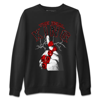 Jordan 3 Fire Red Sneaker Match Tees The Real King Sneaker Tees Jordan 3 Fire Red Sneaker Release Tees Unisex Shirts