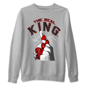 Jordan 3 Fire Red Sneaker Match Tees The Real King Sneaker Tees Jordan 3 Fire Red Sneaker Release Tees Unisex Shirts