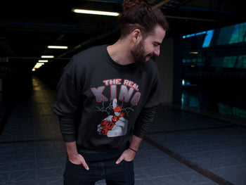 Jordan 4 Infrared Sneaker Match Tees The Real King Sneaker Tees Jordan 4 Infrared Sneaker Release Tees Unisex Shirts