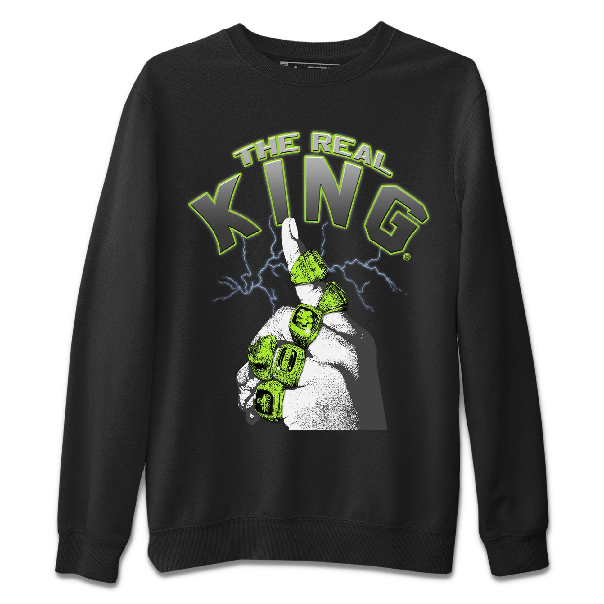 Jordan 5 Green Bean Sneaker Match Tees The Real King Sneaker Tees Jordan 5 Green Bean Sneaker Release Tees Unisex Shirts