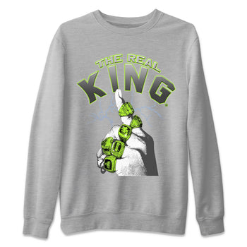 Jordan 5 Green Bean Sneaker Match Tees The Real King Sneaker Tees Jordan 5 Green Bean Sneaker Release Tees Unisex Shirts