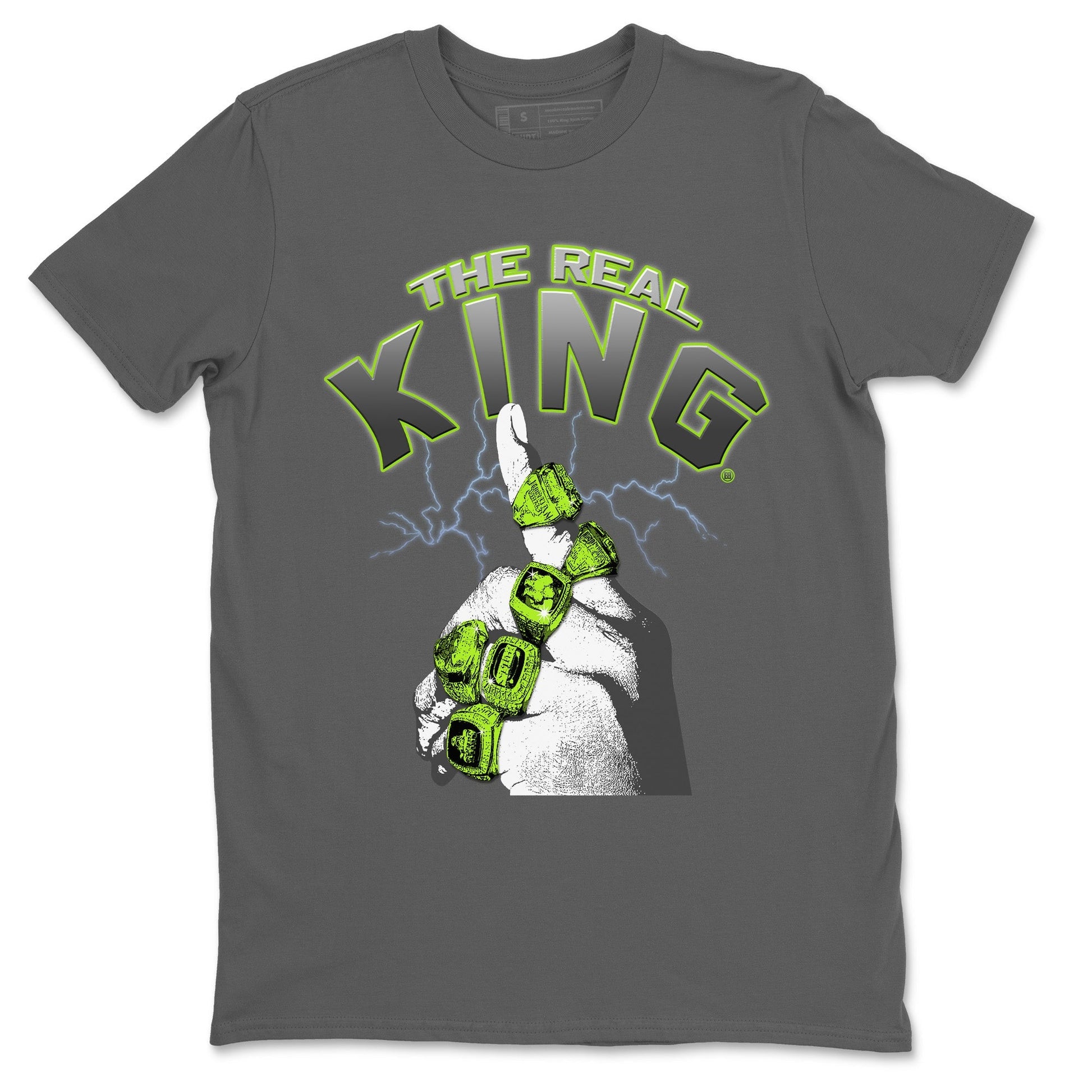 Jordan 5 Green Bean Sneaker Match Tees The Real King Sneaker Tees Jordan 5 Green Bean Sneaker Release Tees Unisex Shirts