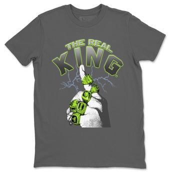 Jordan 5 Green Bean Sneaker Match Tees The Real King Sneaker Tees Jordan 5 Green Bean Sneaker Release Tees Unisex Shirts