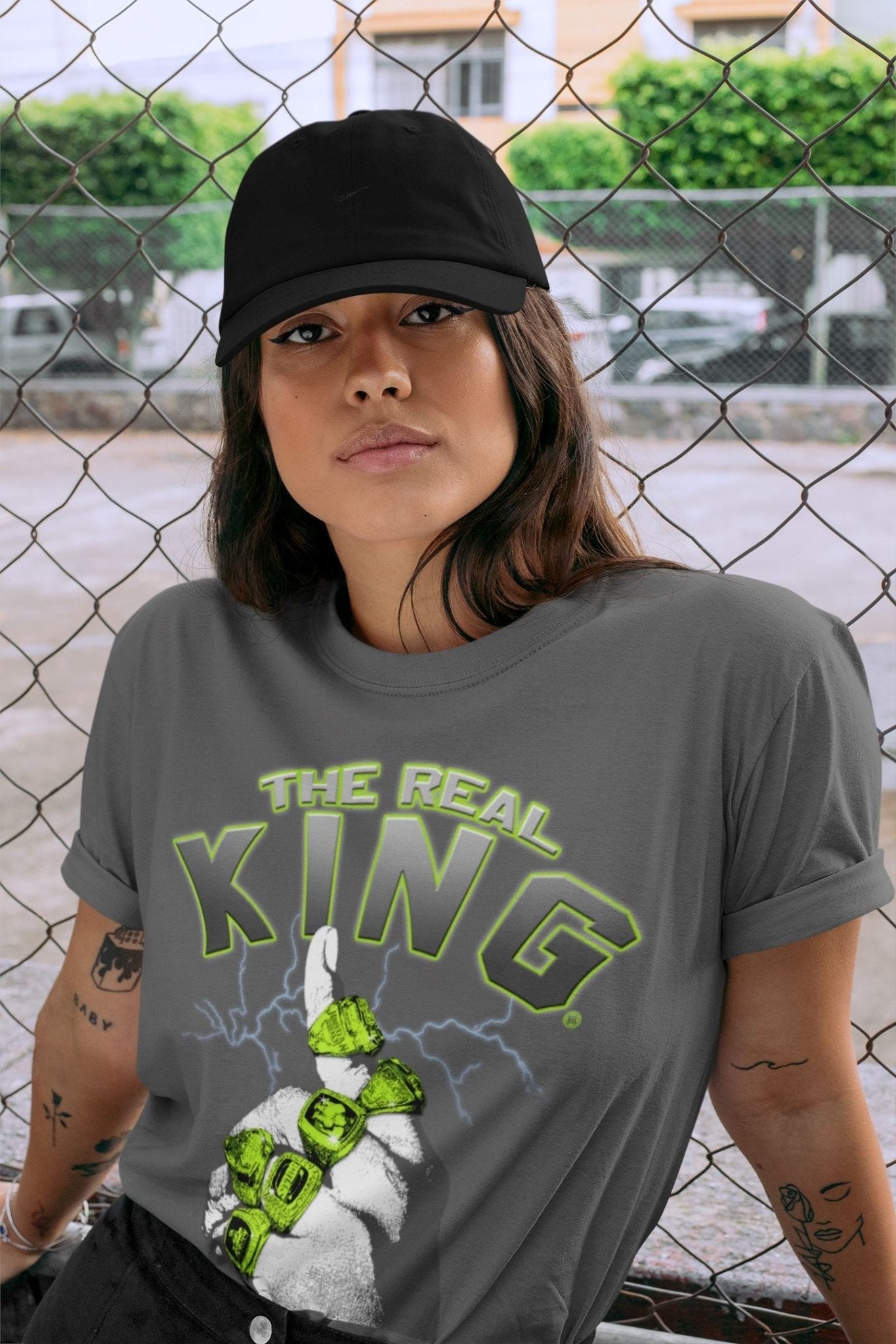 Jordan 5 Green Bean Sneaker Match Tees The Real King Sneaker Tees Jordan 5 Green Bean Sneaker Release Tees Unisex Shirts