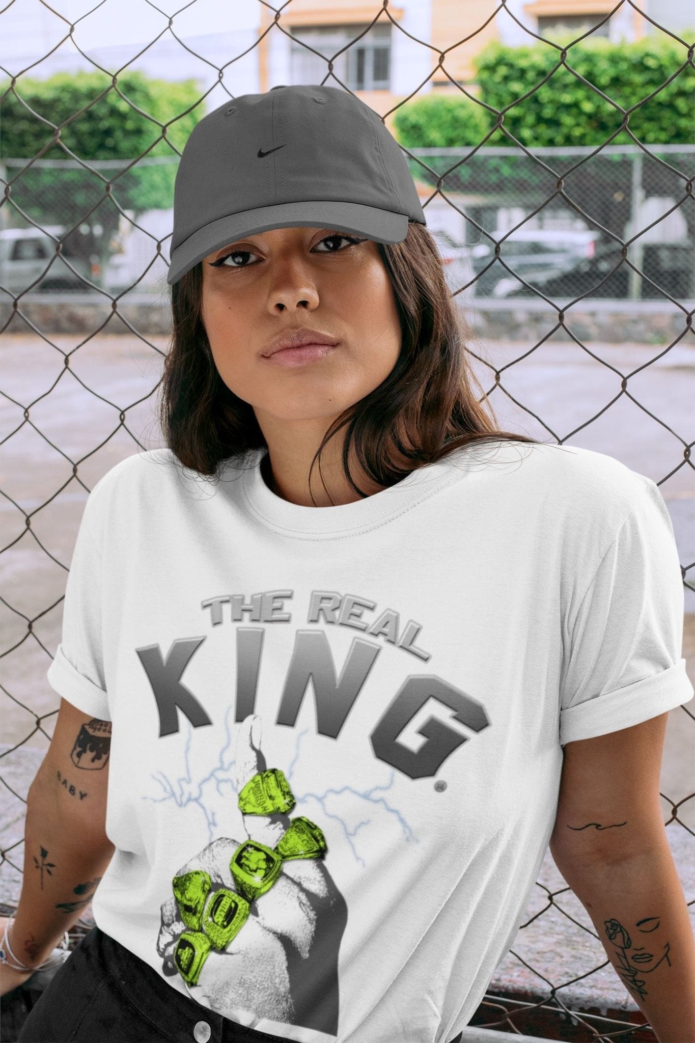 Jordan 5 Green Bean Sneaker Match Tees The Real King Sneaker Tees Jordan 5 Green Bean Sneaker Release Tees Unisex Shirts
