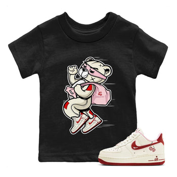 Air Force 1 Valentines Day Sneaker Match Tees Thief Bear Sneaker Tees Air Force 1 Valentines Day Sneaker Release Tees Kids Shirts