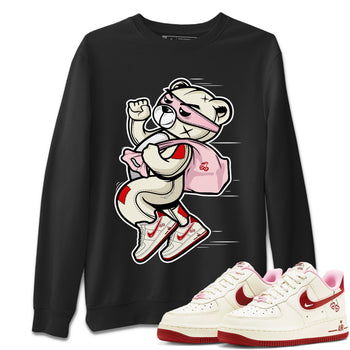 Air Force 1 Valentines Day Sneaker Match Tees Thief Bear Sneaker Tees Air Force 1 Valentines Day Sneaker Release Tees Unisex Shirts