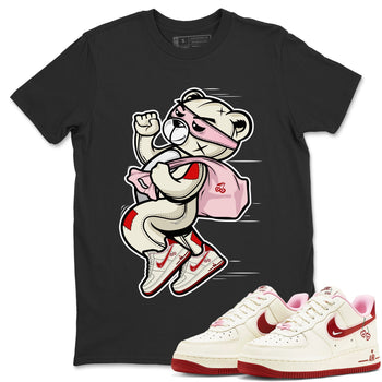 Air Force 1 Valentines Day Sneaker Match Tees Thief Bear Sneaker Tees Air Force 1 Valentines Day Sneaker Release Tees Unisex Shirts