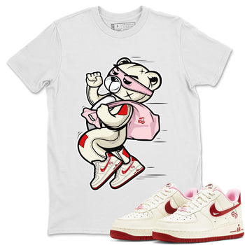Air Force 1 Valentines Day Sneaker Match Tees Thief Bear Sneaker Tees Air Force 1 Valentines Day Sneaker Release Tees Unisex Shirts