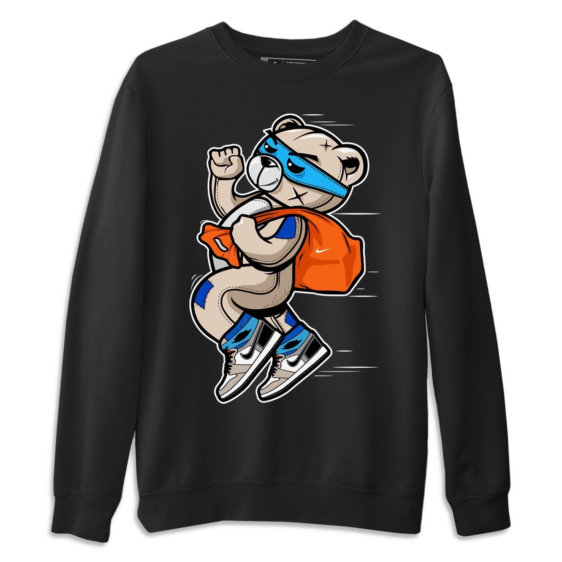 Jordan 1 Prototype Sneaker Match Tees Thief Bear Sneaker Tees Jordan 1 Prototype Sneaker Release Tees Unisex Shirts