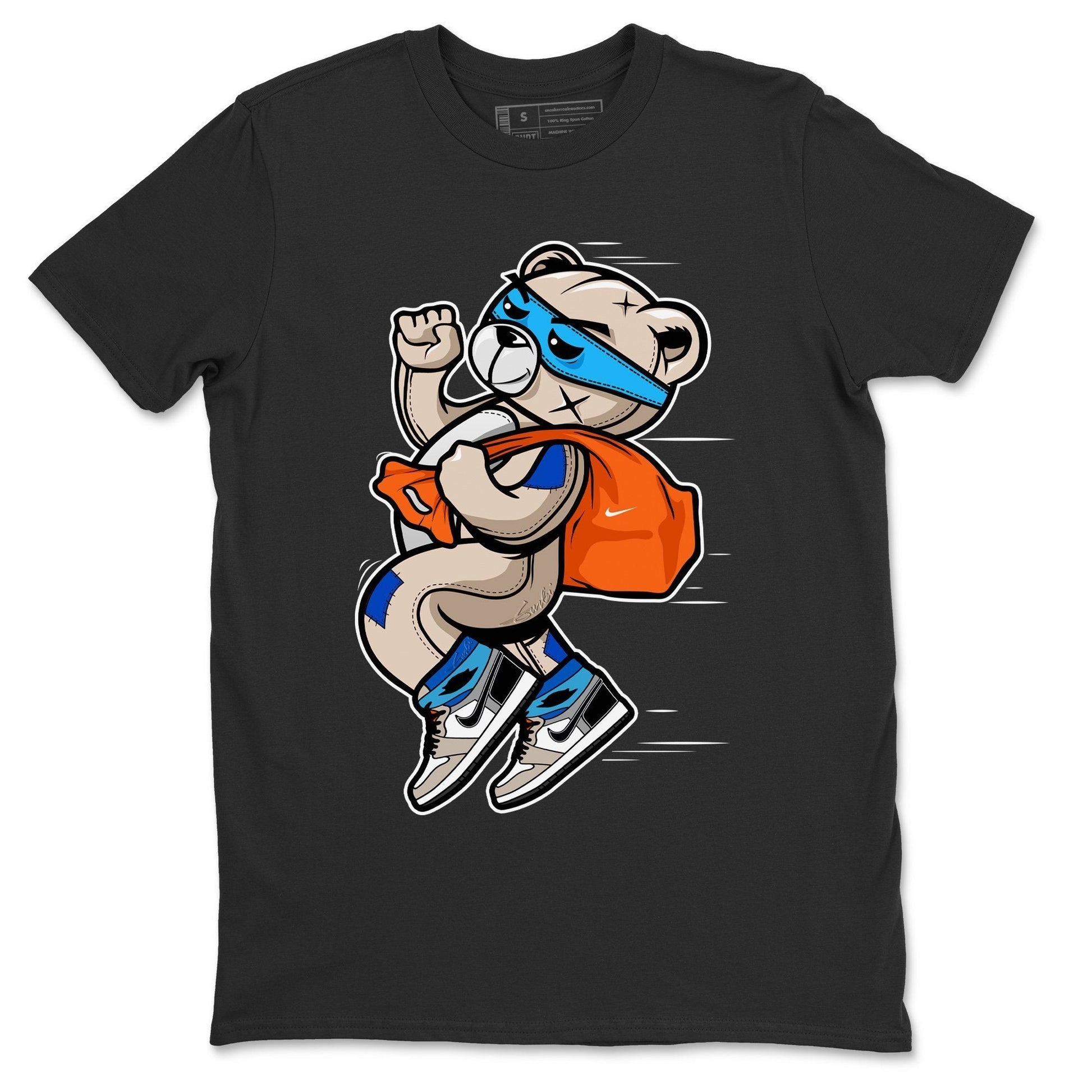 Jordan 1 Prototype Sneaker Match Tees Thief Bear Sneaker Tees Jordan 1 Prototype Sneaker Release Tees Unisex Shirts