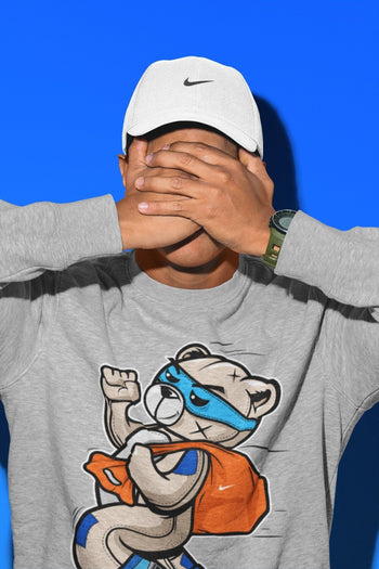 Jordan 1 Prototype Sneaker Match Tees Thief Bear Sneaker Tees Jordan 1 Prototype Sneaker Release Tees Unisex Shirts