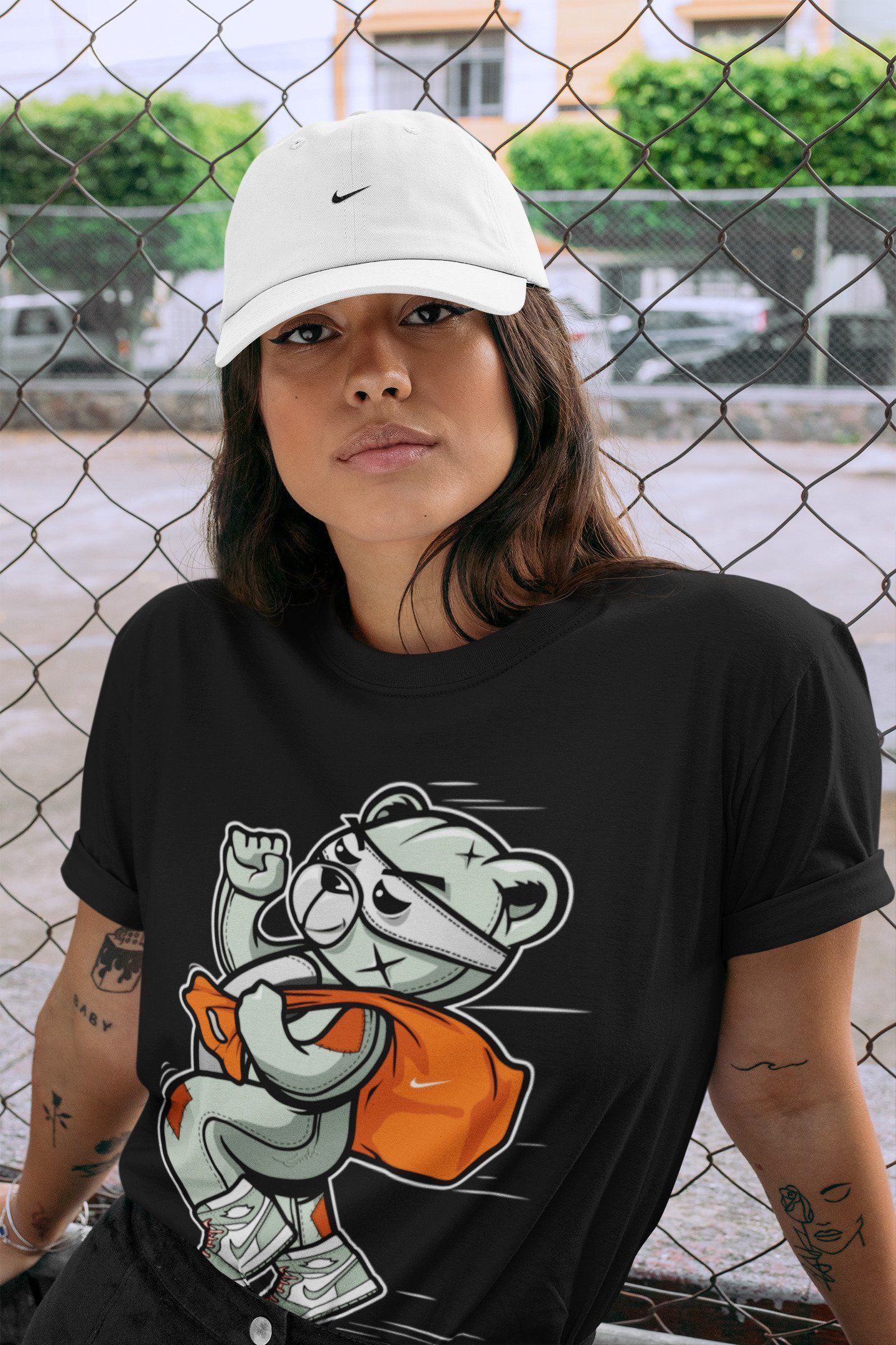 Jordan 1 Seafoam Sneaker Match Tees Thief Bear Sneaker Tees Jordan 1 Seafoam Sneaker Release Tees Unisex Shirts