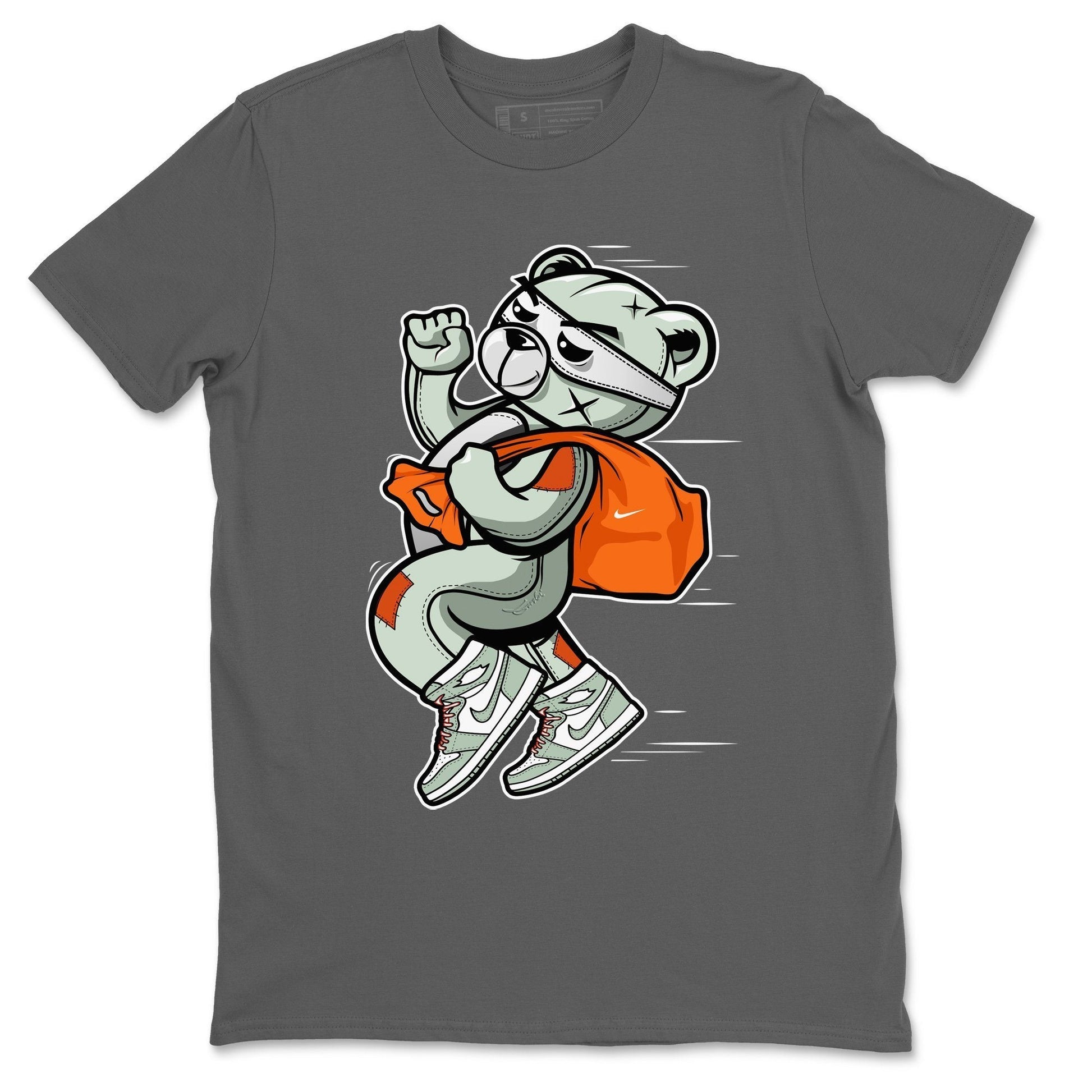 Jordan 1 Seafoam Sneaker Match Tees Thief Bear Sneaker Tees Jordan 1 Seafoam Sneaker Release Tees Unisex Shirts