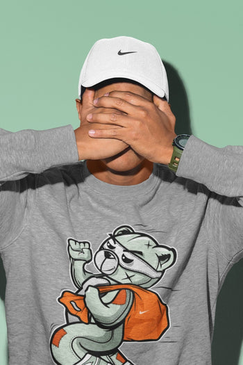 Jordan 1 Seafoam Sneaker Match Tees Thief Bear Sneaker Tees Jordan 1 Seafoam Sneaker Release Tees Unisex Shirts