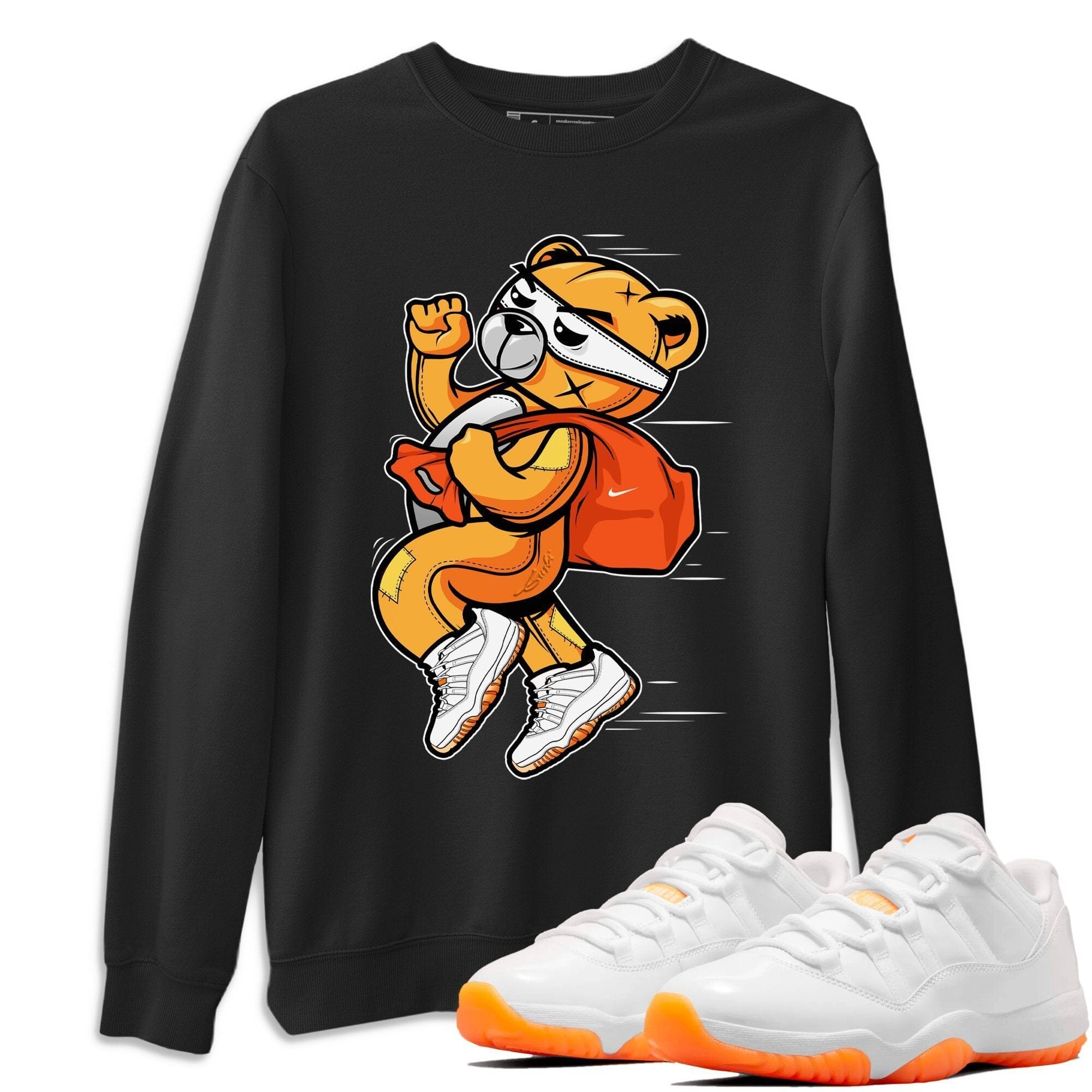 Jordan 11 Citrus Sneaker Match Tees Thief Bear Sneaker Tees Jordan 11 Citrus Sneaker Release Tees Unisex Shirts